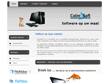 Tablet Screenshot of colmosoft.be
